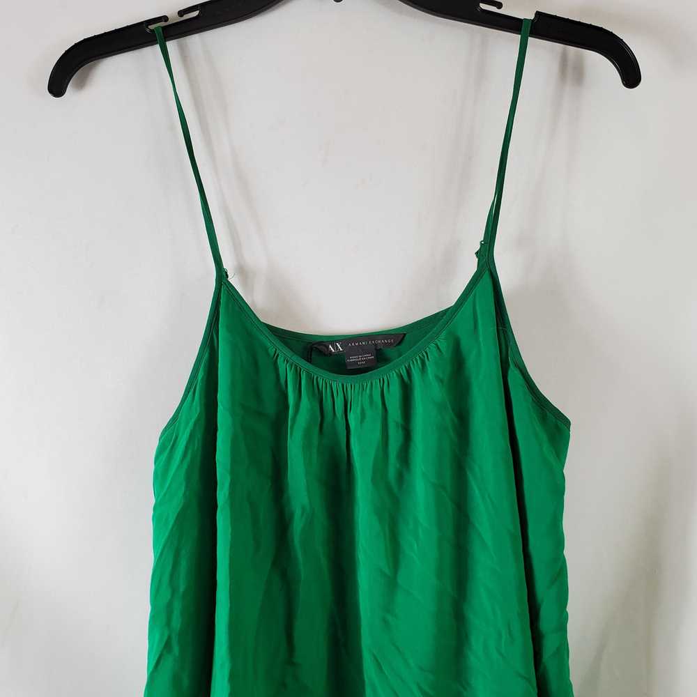 Armani Exchange Women Green Sleeveless Mini Dress… - image 6