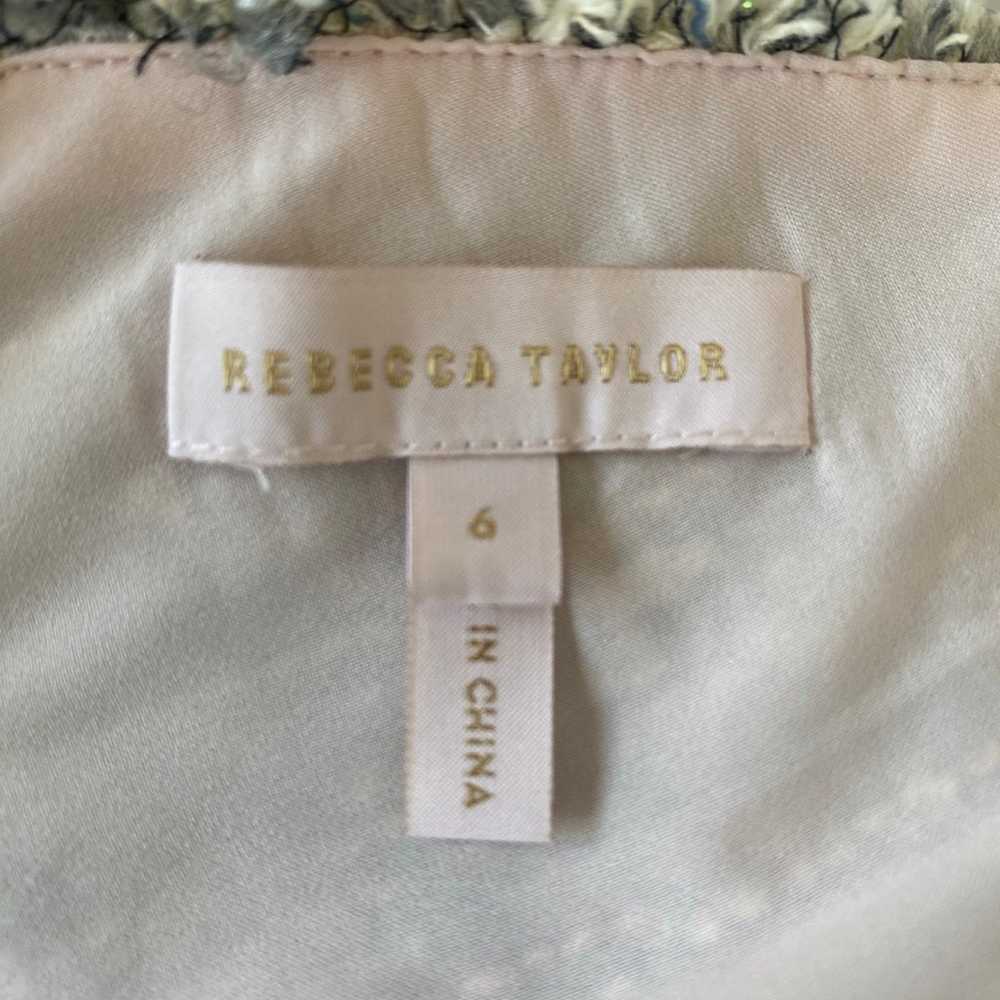 Rebecca Taylor Sleevless Tweed Drop Waist Dress w… - image 5