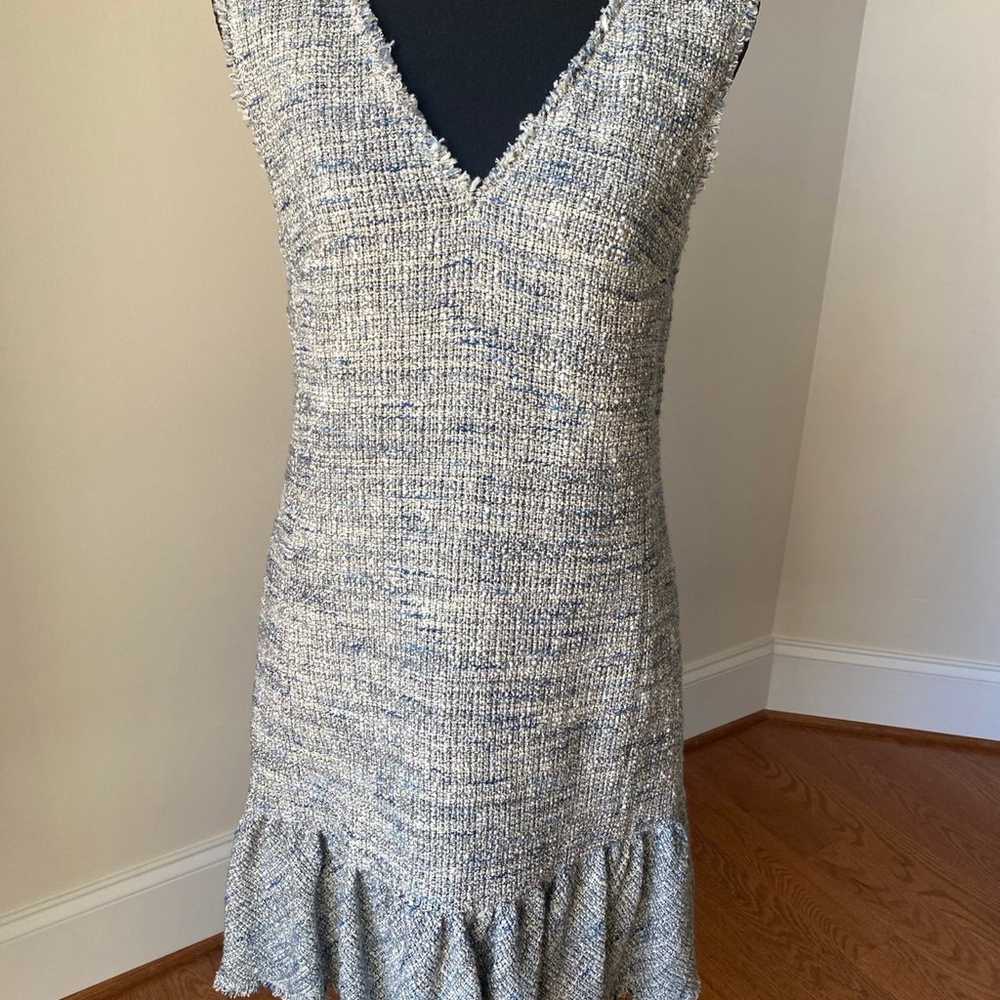 Rebecca Taylor Sleevless Tweed Drop Waist Dress w… - image 8