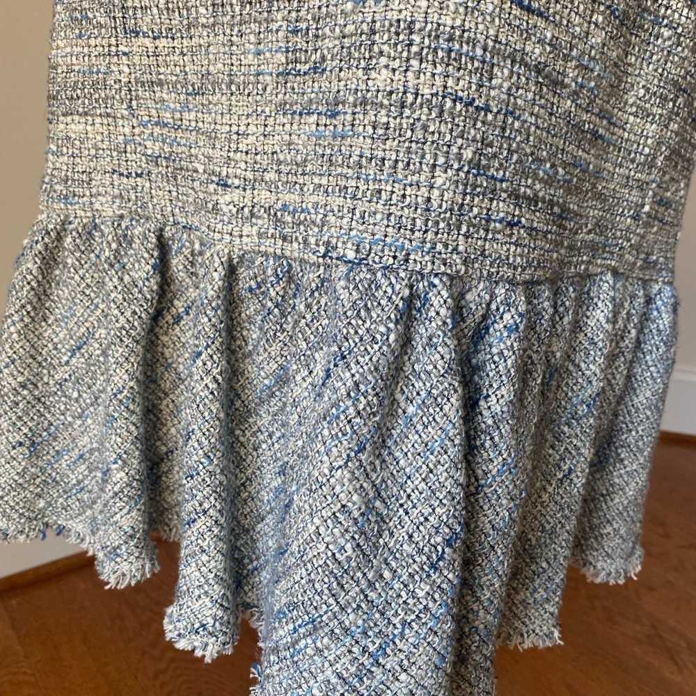 Rebecca Taylor Sleevless Tweed Drop Waist Dress w… - image 9