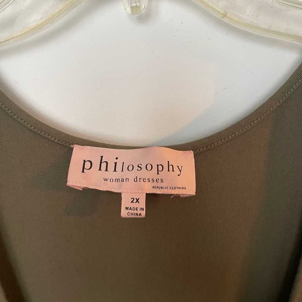 Bundle of 3 philosophy jersey summer dresses new … - image 2