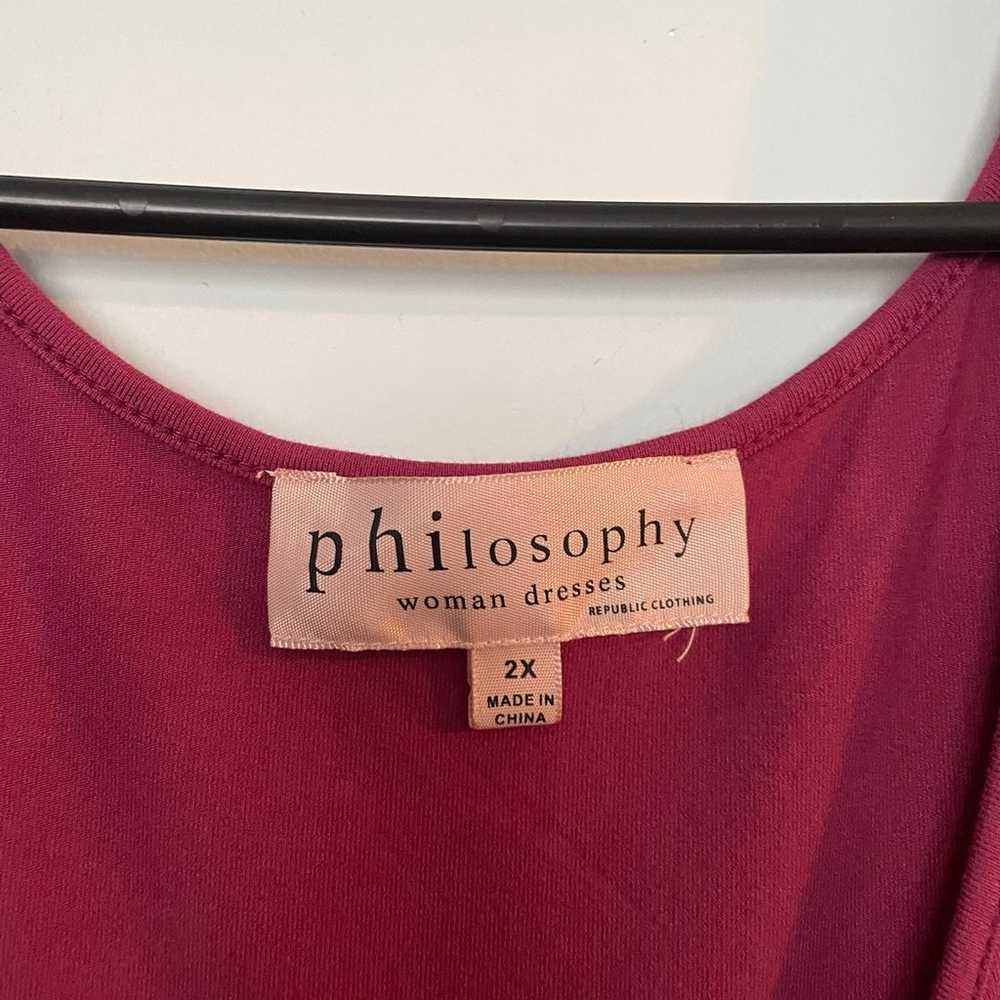 Bundle of 3 philosophy jersey summer dresses new … - image 3