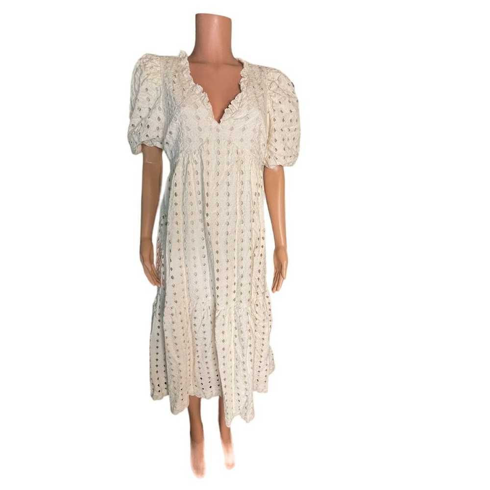 Just Me size L, Cottage core dress, prairie, simp… - image 2