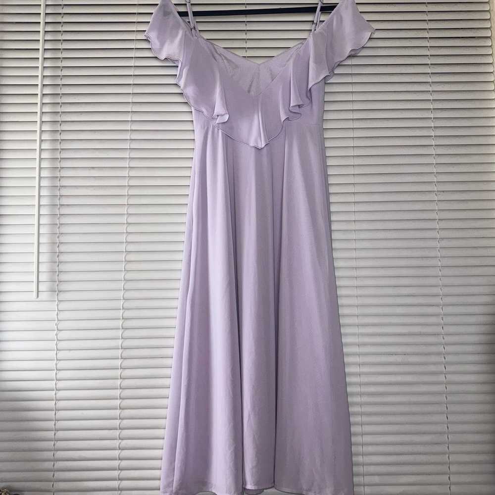 Show Me Your Mumu Purple Camilla Midi Dress Size … - image 4