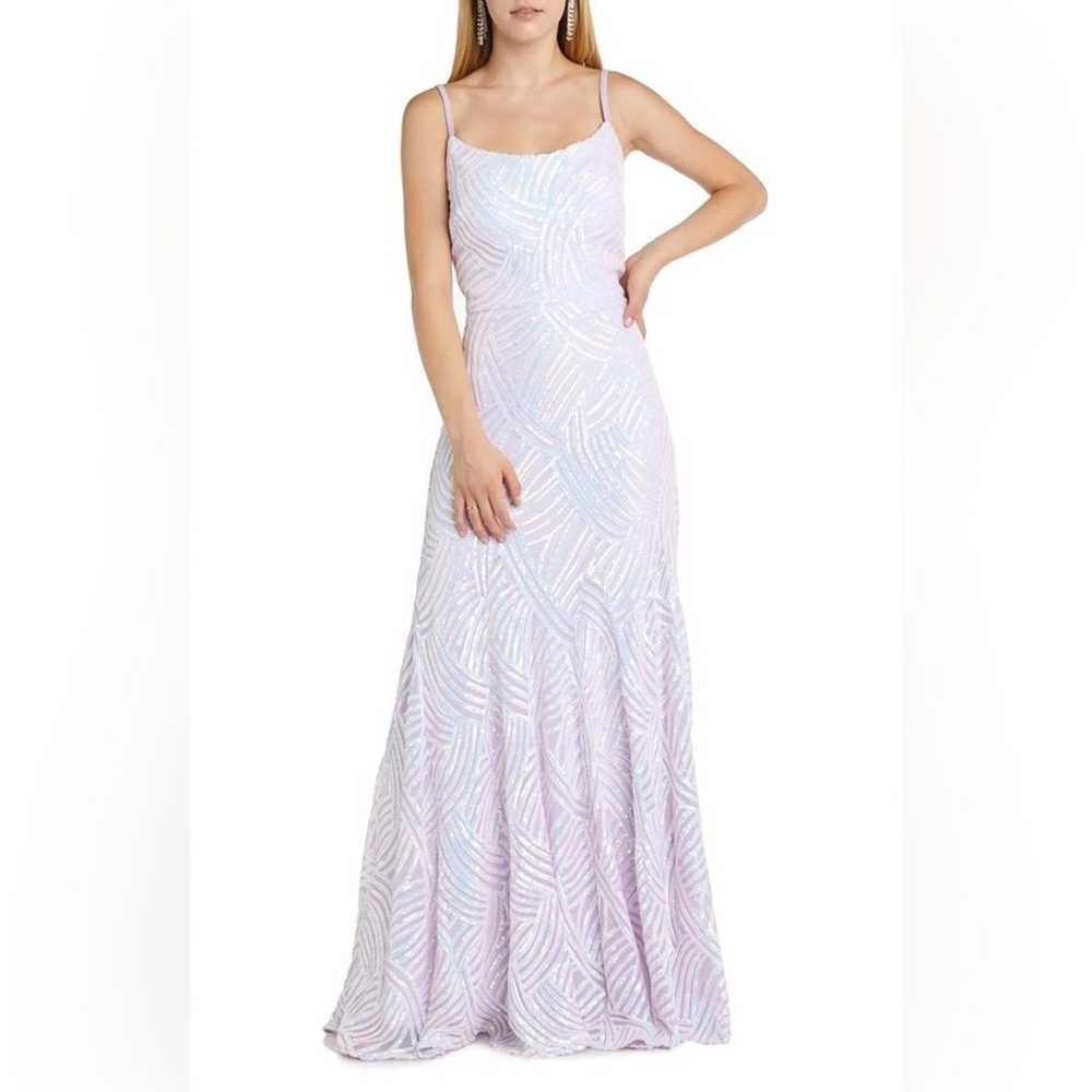 Size 7 Prom Dress, sparkle lavender, from Nordstr… - image 1