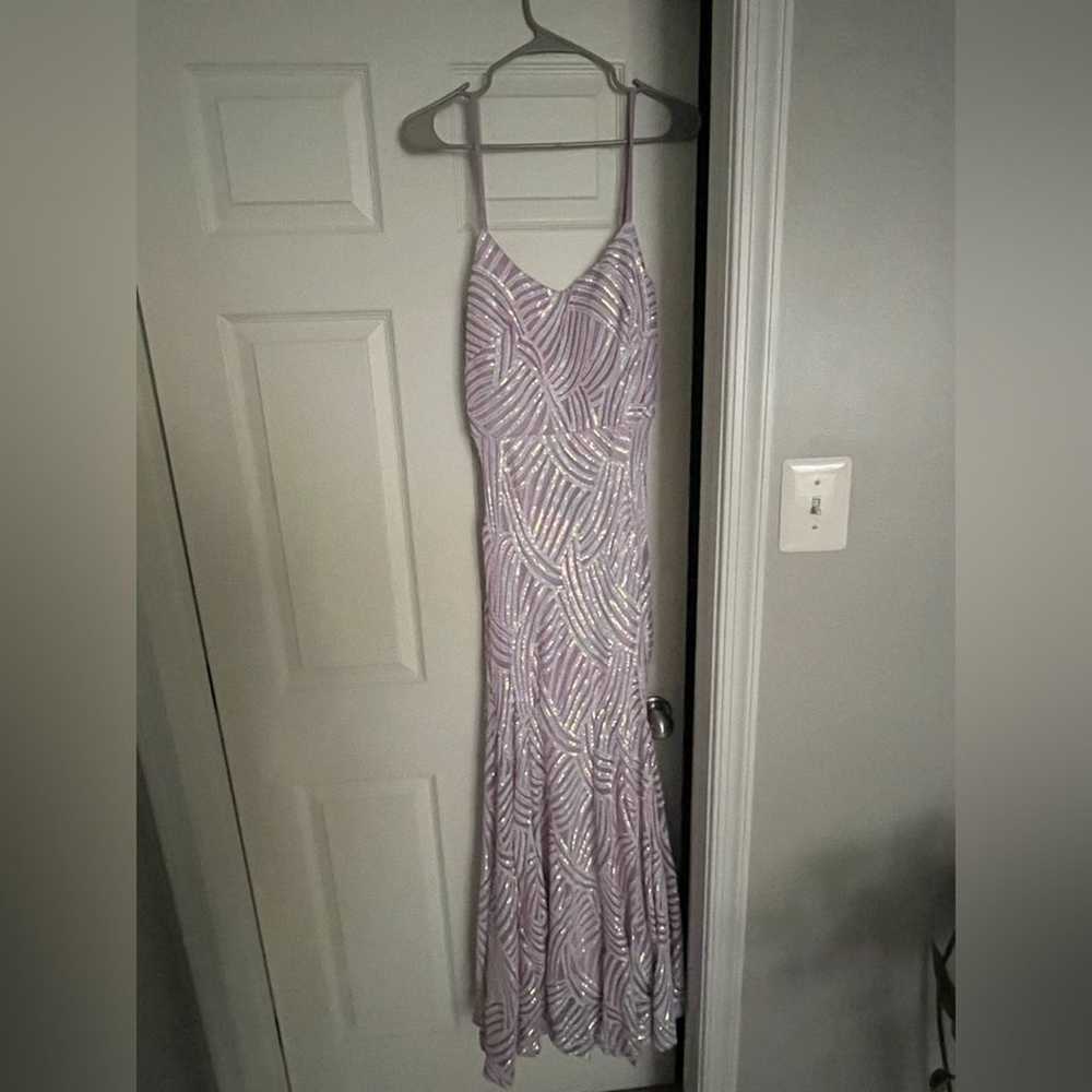 Size 7 Prom Dress, sparkle lavender, from Nordstr… - image 4