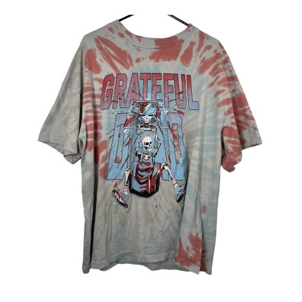 H&M Mens Grateful Dead T-Shirt Tye Dye Short Slee… - image 1