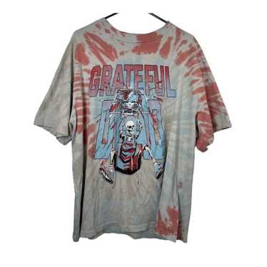H&M Mens Grateful Dead T-Shirt Tye Dye Short Slee… - image 1