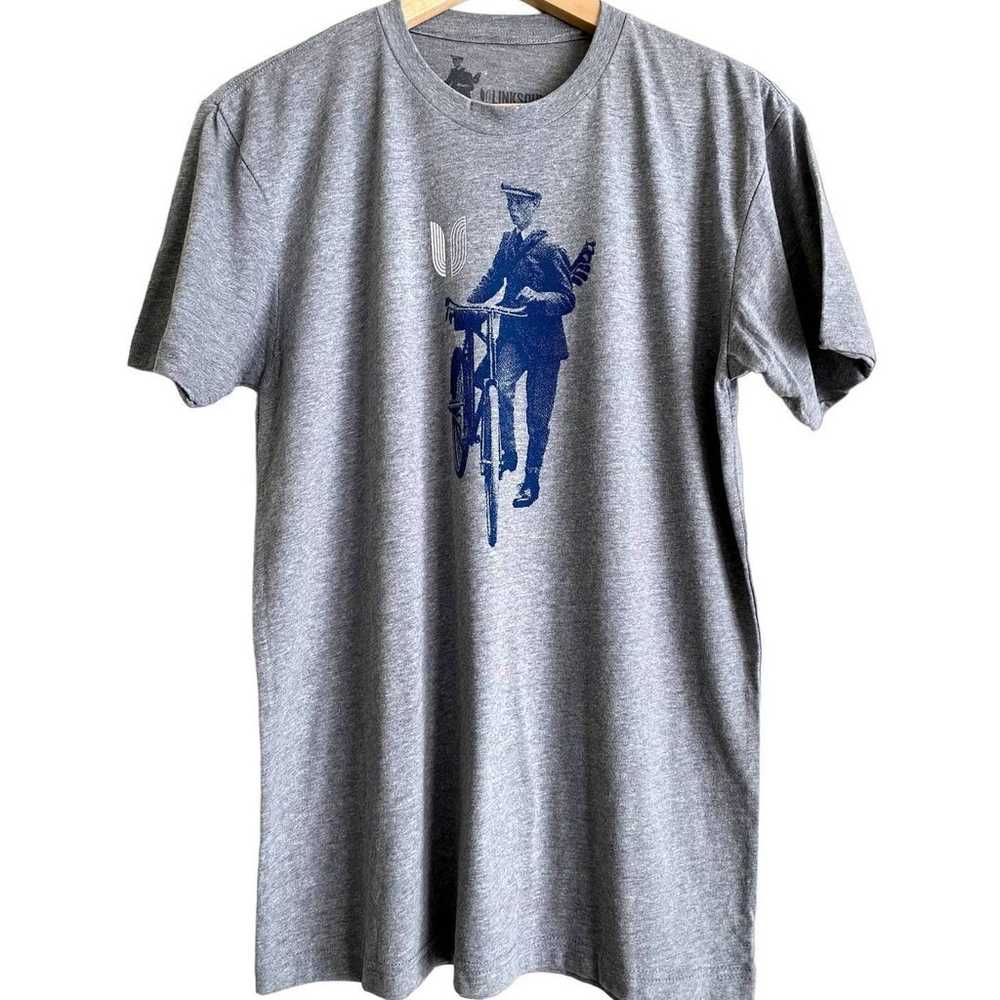 LINKSOUL Graphic Tee-Clubs And Bicycle -Color Gra… - image 1