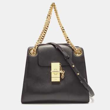 CHLOE Black Leather Mini Annie Shoulder Bag - image 1