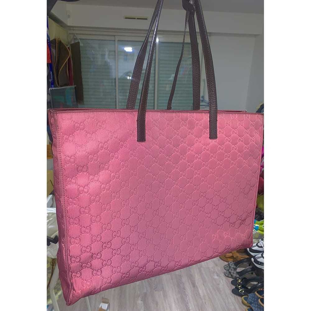 Gucci Gg Marmont Shopping silk handbag - image 6