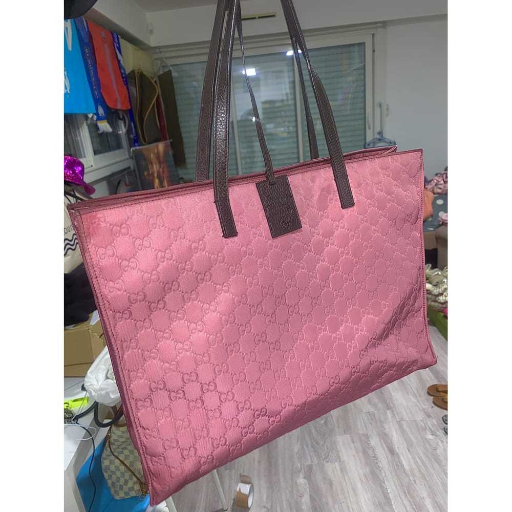 Gucci Gg Marmont Shopping silk handbag - image 7