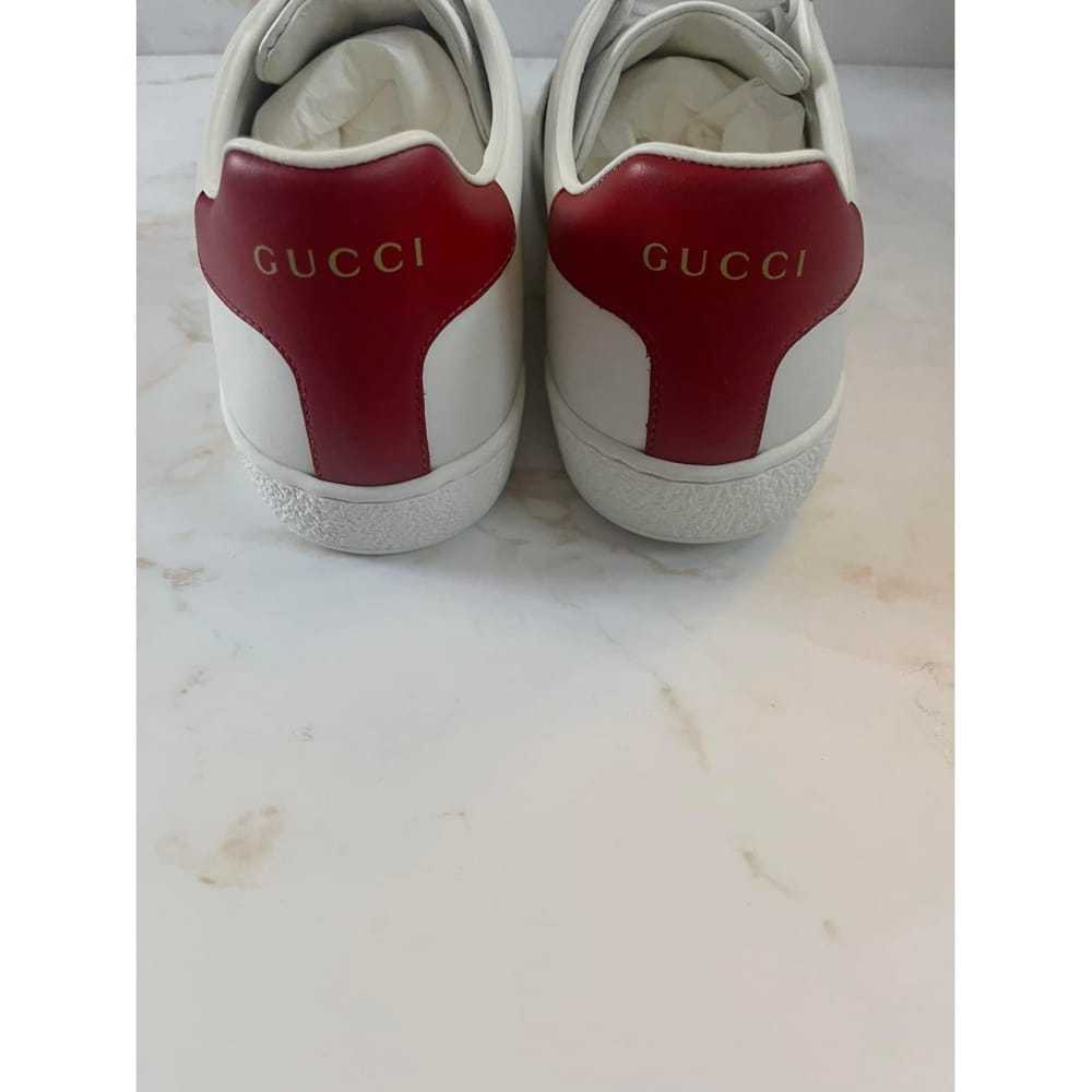 Gucci Ace leather trainers - image 5