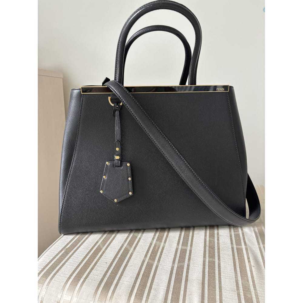 Fendi 2Jours leather bag - image 5