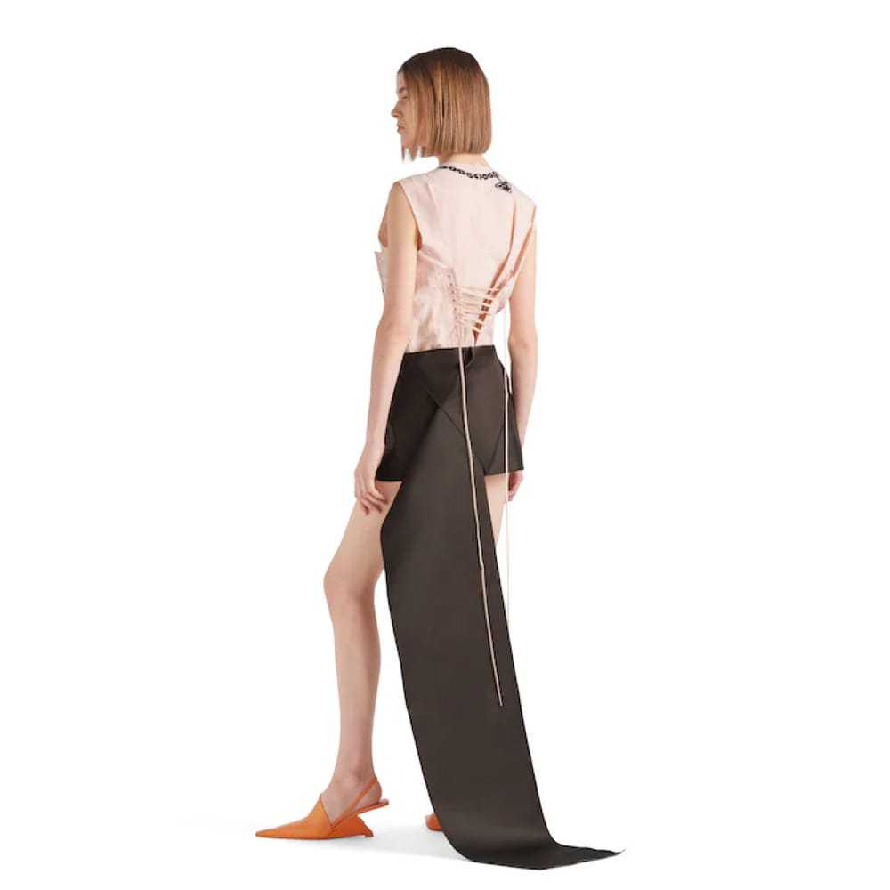 Prada Silk mini skirt - image 4