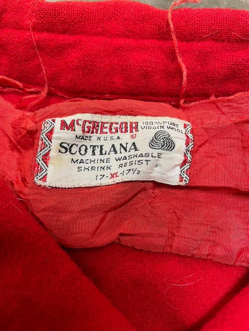 Mcgregor × Vintage 60’s Mcgregor Scotlana Wool Sh… - image 3