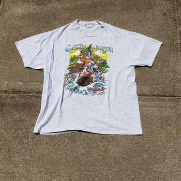 Rare Vintage 1991 Disney Splash Mountain Canoe Races TShirt Mens Size popular L