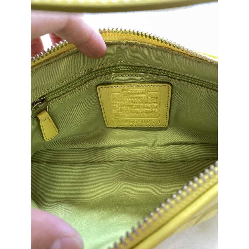 Coach Signature Sufflette cloth clutch bag - image 10