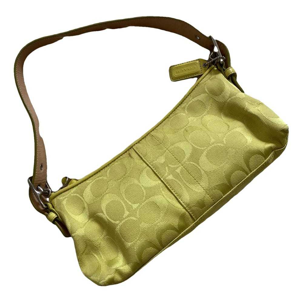 Coach Signature Sufflette cloth clutch bag - image 1