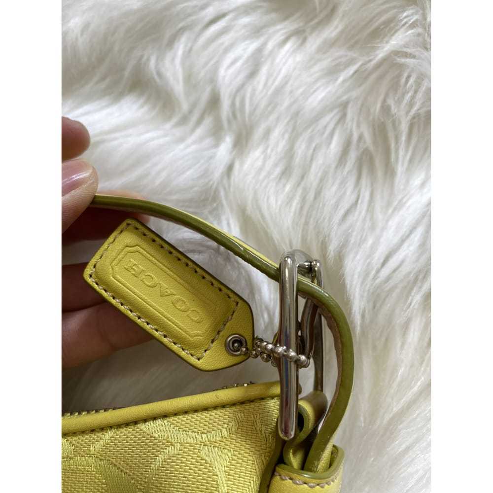 Coach Signature Sufflette cloth clutch bag - image 5