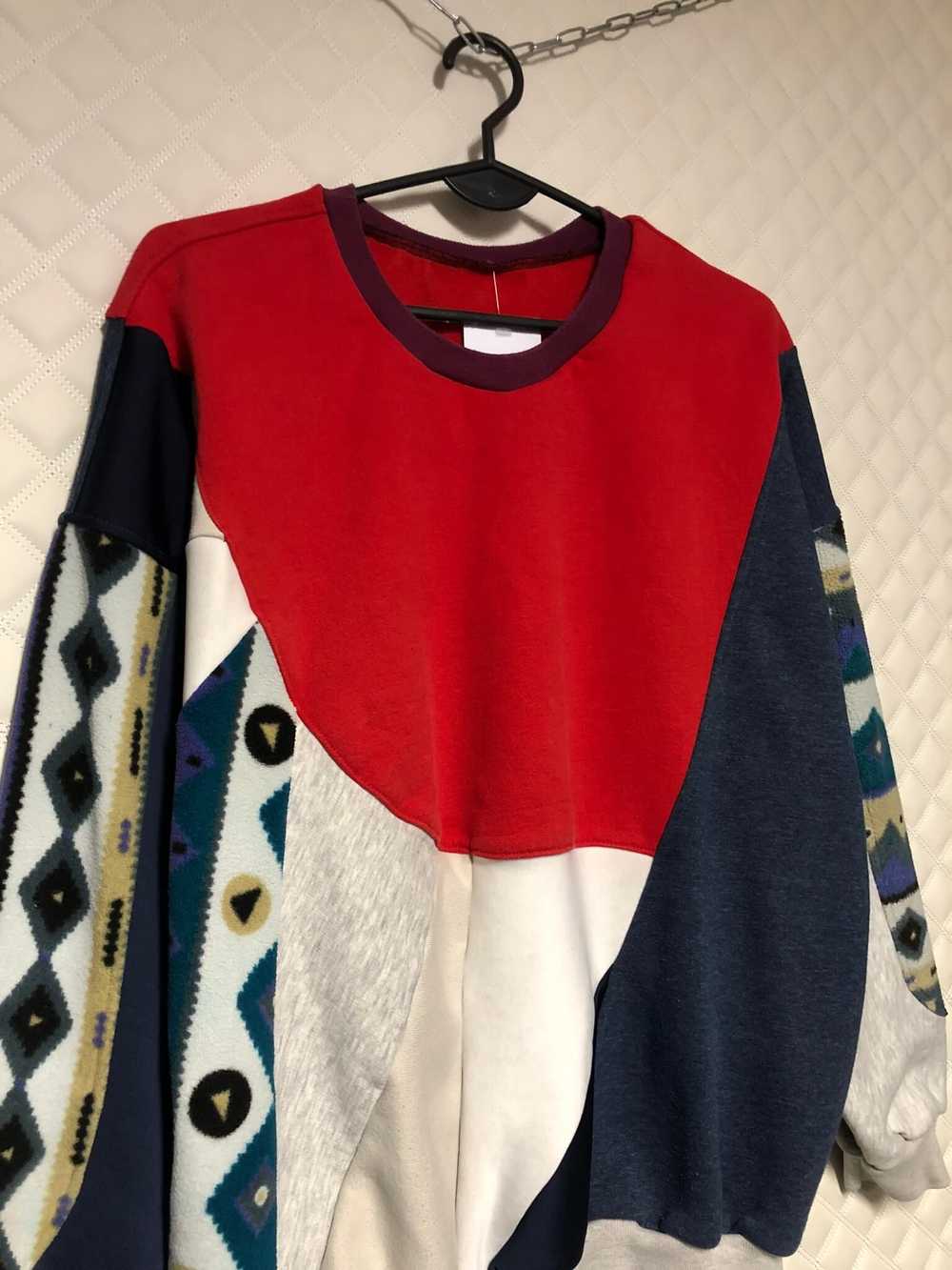 Custom × Custom Sweatshirt REWORK🧵 Vintage color… - image 2
