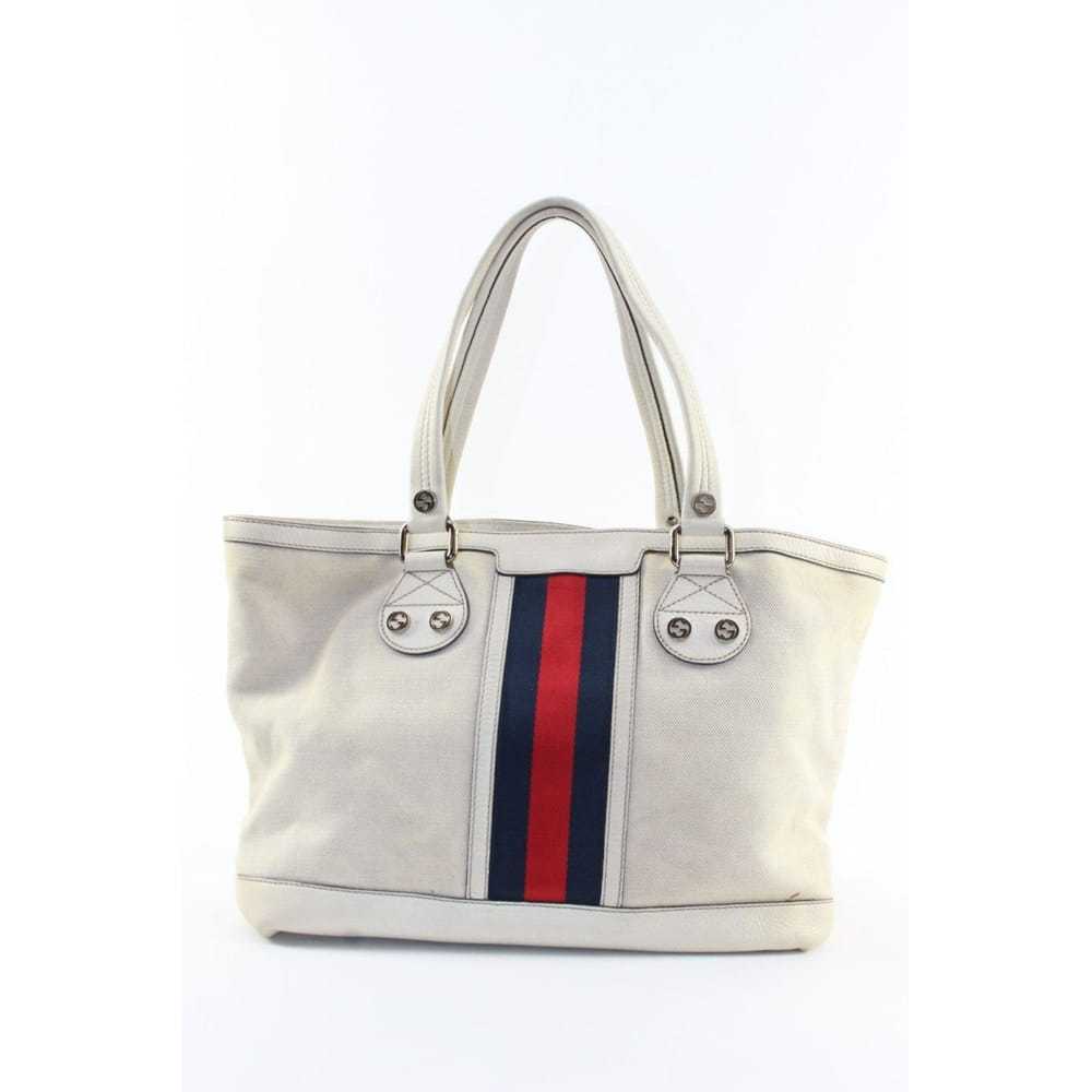 Gucci Jockey leather tote - image 11