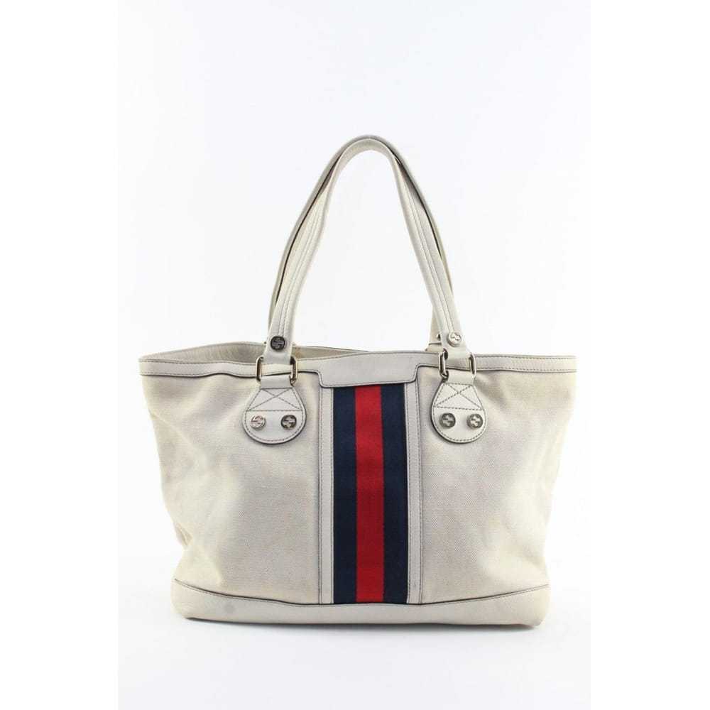 Gucci Jockey leather tote - image 1