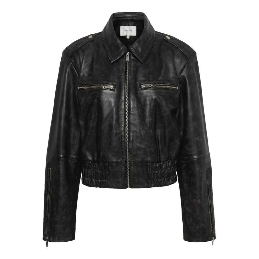 Gestuz Leather jacket - image 1