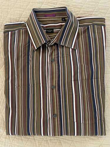 Paul Smith × Vintage Varying Stripe Sport Shirt