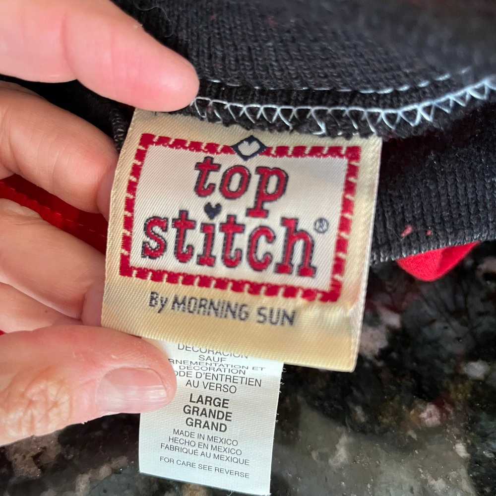 Vintage Vintage Sweatshirt Top Stitch by Morning … - image 11