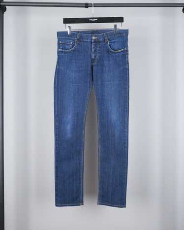 Prada Vintage prada classic raw blue pant jeans - image 1