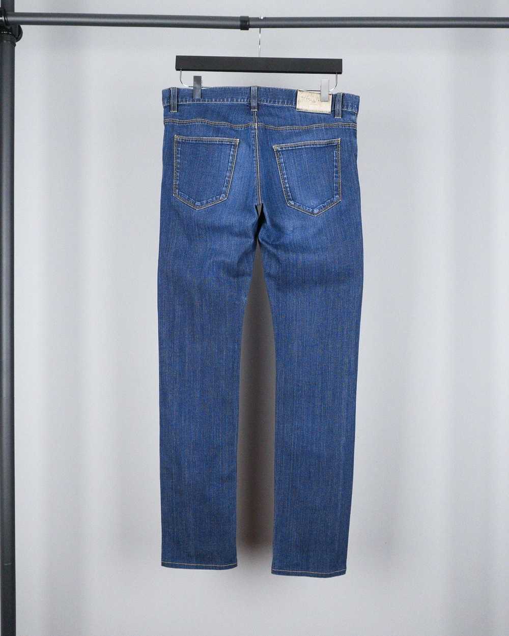 Prada Vintage prada classic raw blue pant jeans - image 3