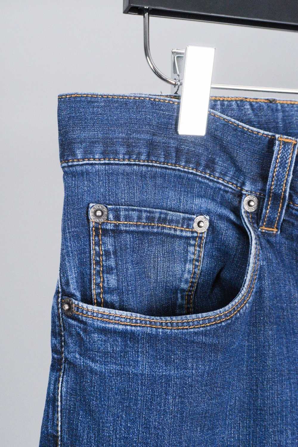 Prada Vintage prada classic raw blue pant jeans - image 8