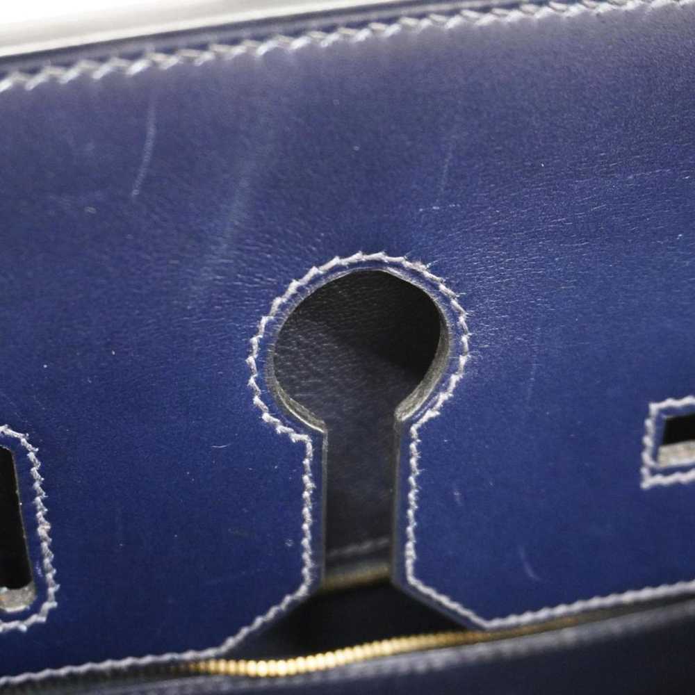 Hermes HERMES Handbag Birkin 35 C Engraved Box Ca… - image 9