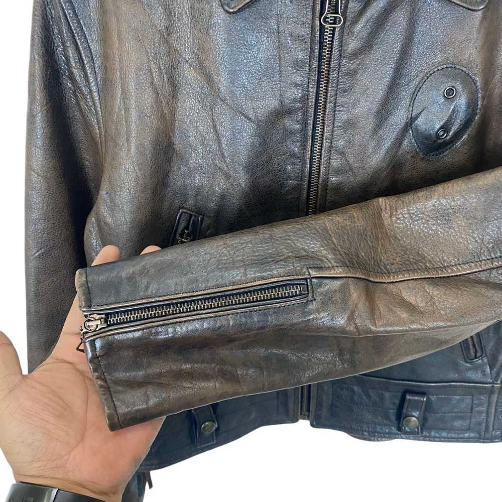 Chevignon × Leather Jacket × Vintage ✨Authentic C… - image 10