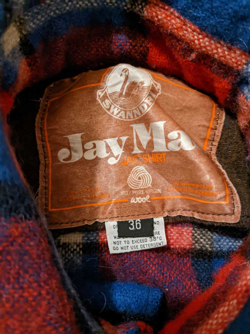 Vintage EUC Vintage Swanndri 100% Wool JAY MAC Ja… - image 3