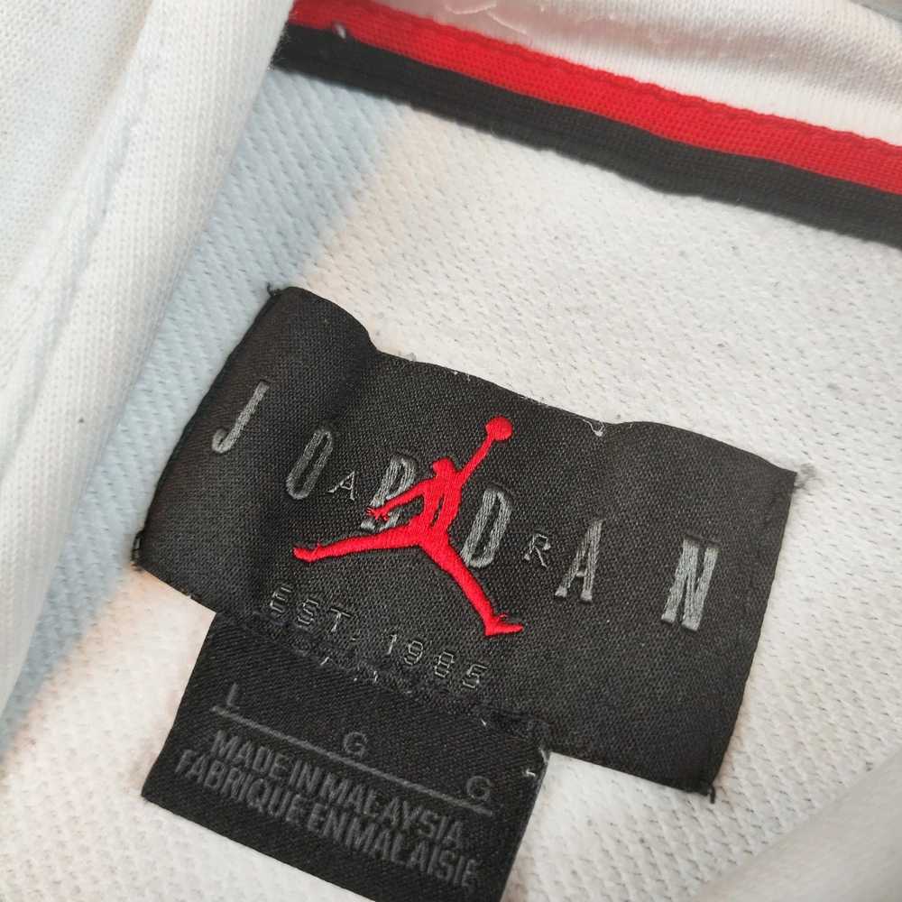 Jordan Brand Jordan Hoodie Large white hooded AIR… - image 5