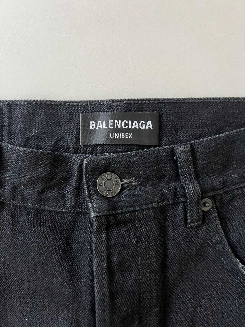 Balenciaga Balenciaga Lost Tape raw-cut slim fit … - image 6