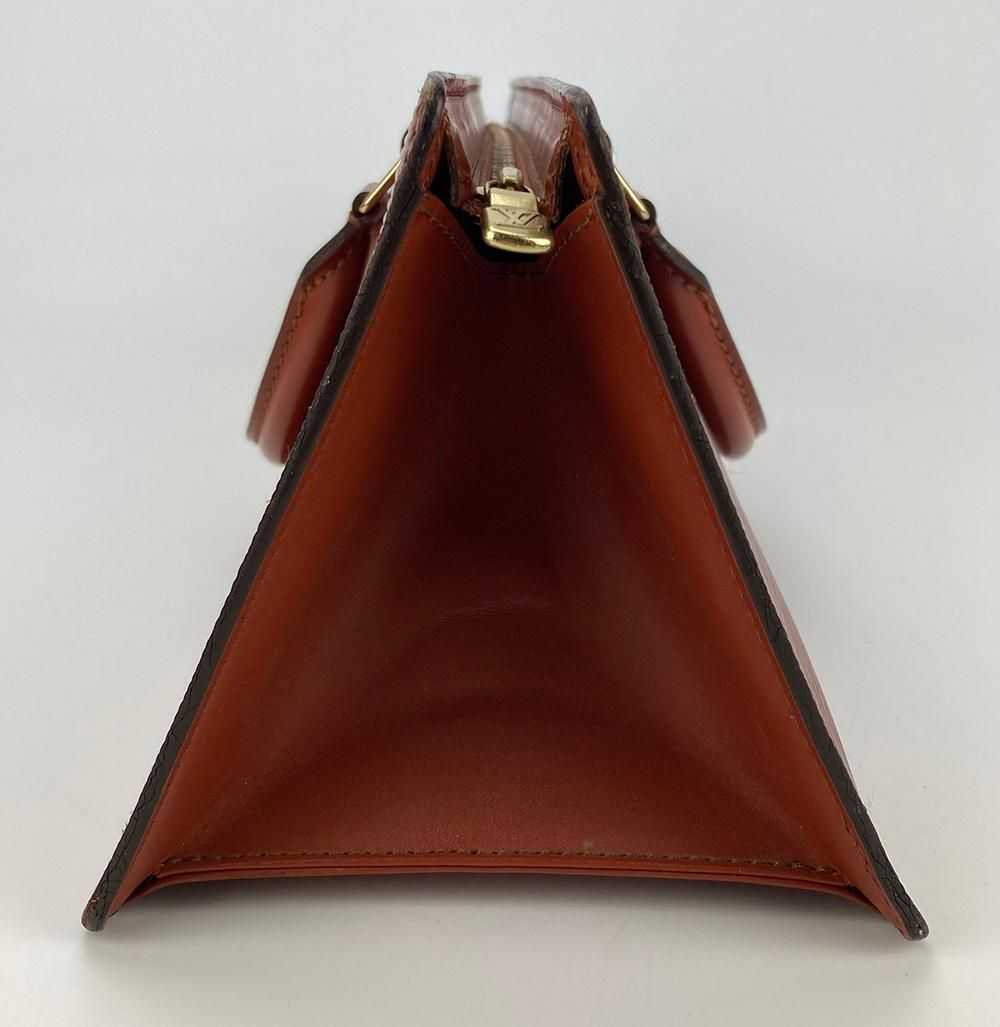 Louis Vuitton LOUIS VUITTON Brown Epi Sac Triangl… - image 2