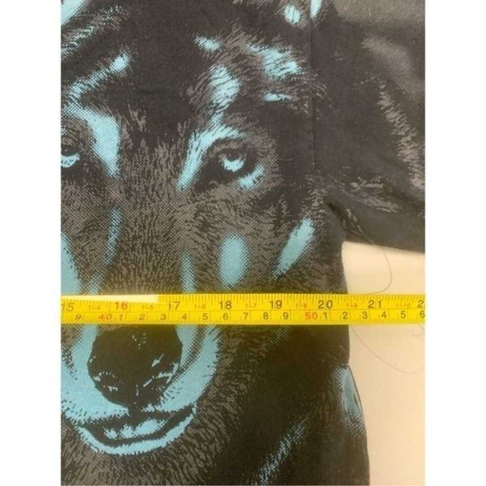 Vintage Wolf Double Graphic T-shirt - image 5