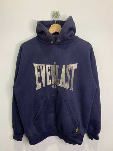 Vintage Everlast Sport Hoodie in Blue. Best Fit XL 