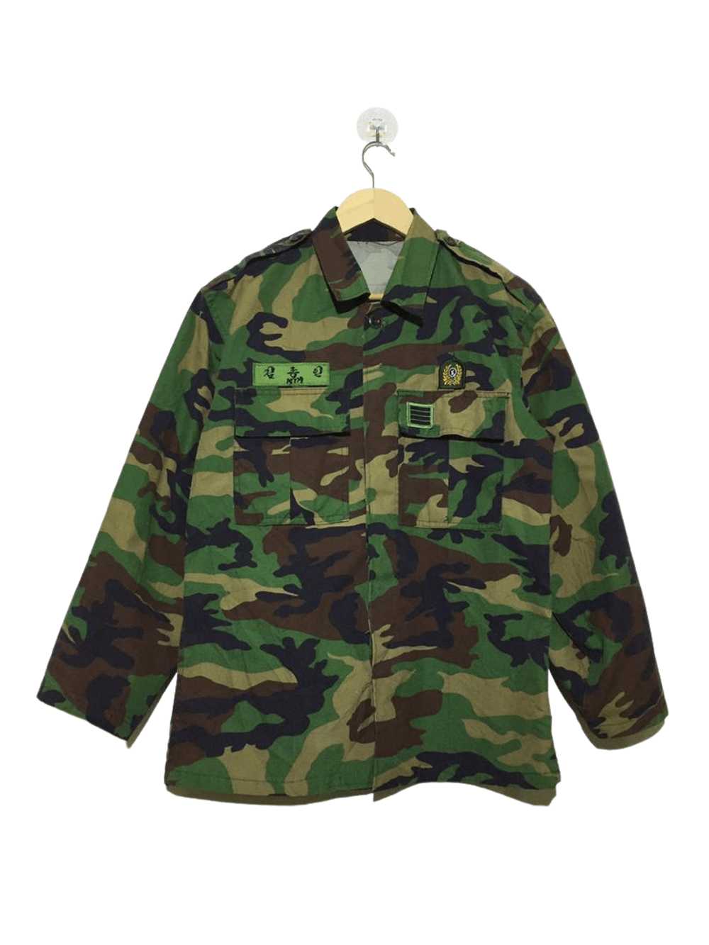 Camo × Military × Vintage Korean Army Camo Jacket… - image 2