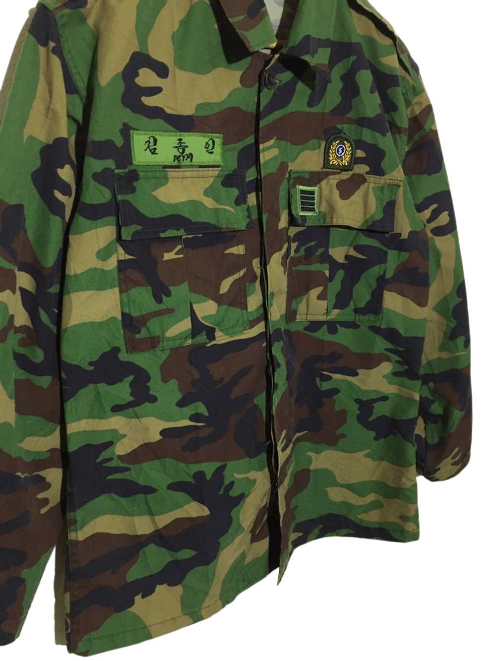 Camo × Military × Vintage Korean Army Camo Jacket… - image 4