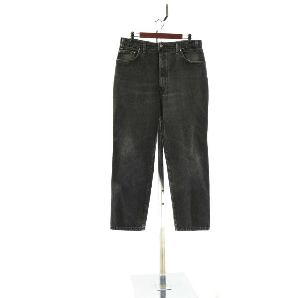Levi's 90s Vintage Levis 540 38x30 Jeans Black St… - image 2