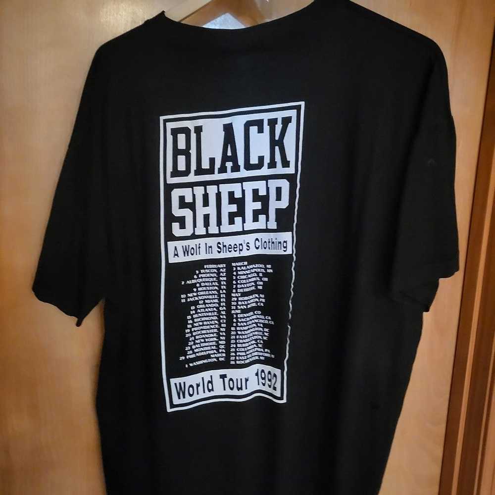 T-Shirt BLACK SHEEP 1992 CONCERT T-SHIRT XL....TR… - image 4
