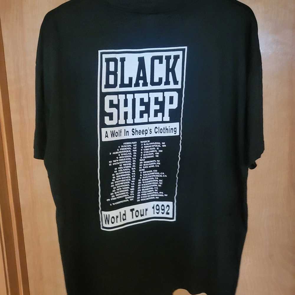 T-Shirt BLACK SHEEP 1992 CONCERT T-SHIRT XL....TR… - image 5