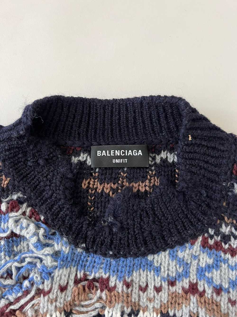 Balenciaga Balenciaga “Afterworld” Destroyed Wool… - image 8