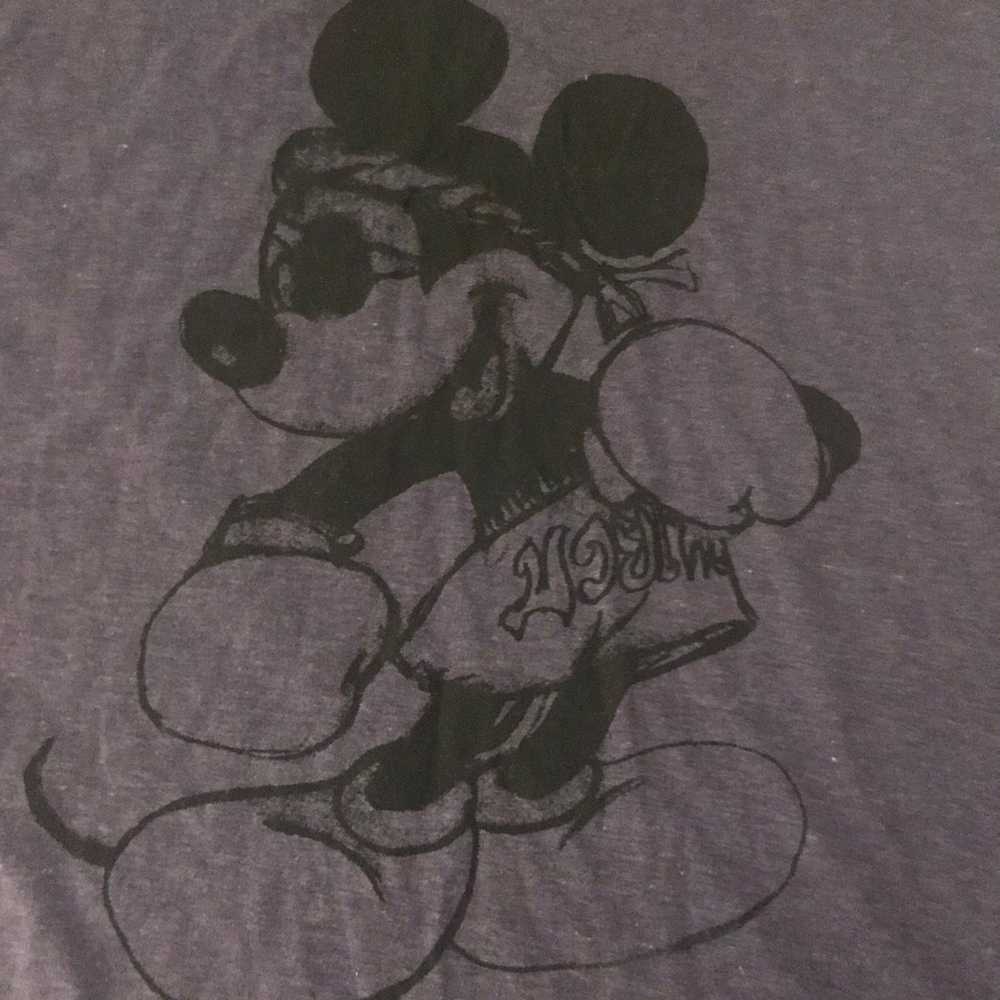 Disney × Mickey Mouse × Vintage Purple Muay Thai … - image 2