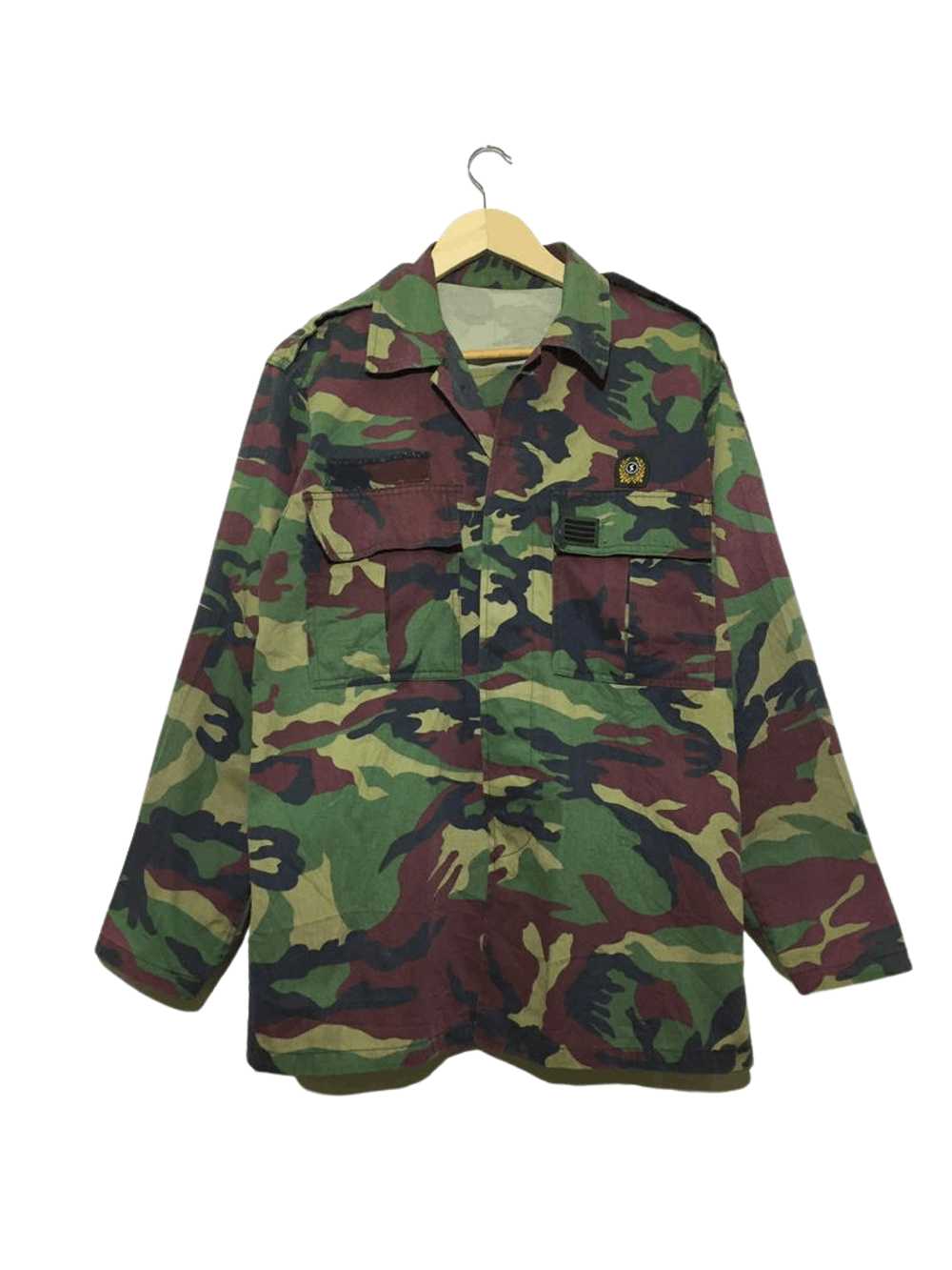 Camo × Military × Vintage Korean Army Camo Jacket… - image 2