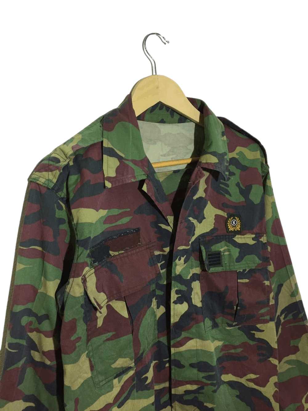 Camo × Military × Vintage Korean Army Camo Jacket… - image 3
